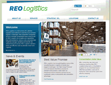 Tablet Screenshot of alliedlogistics.com